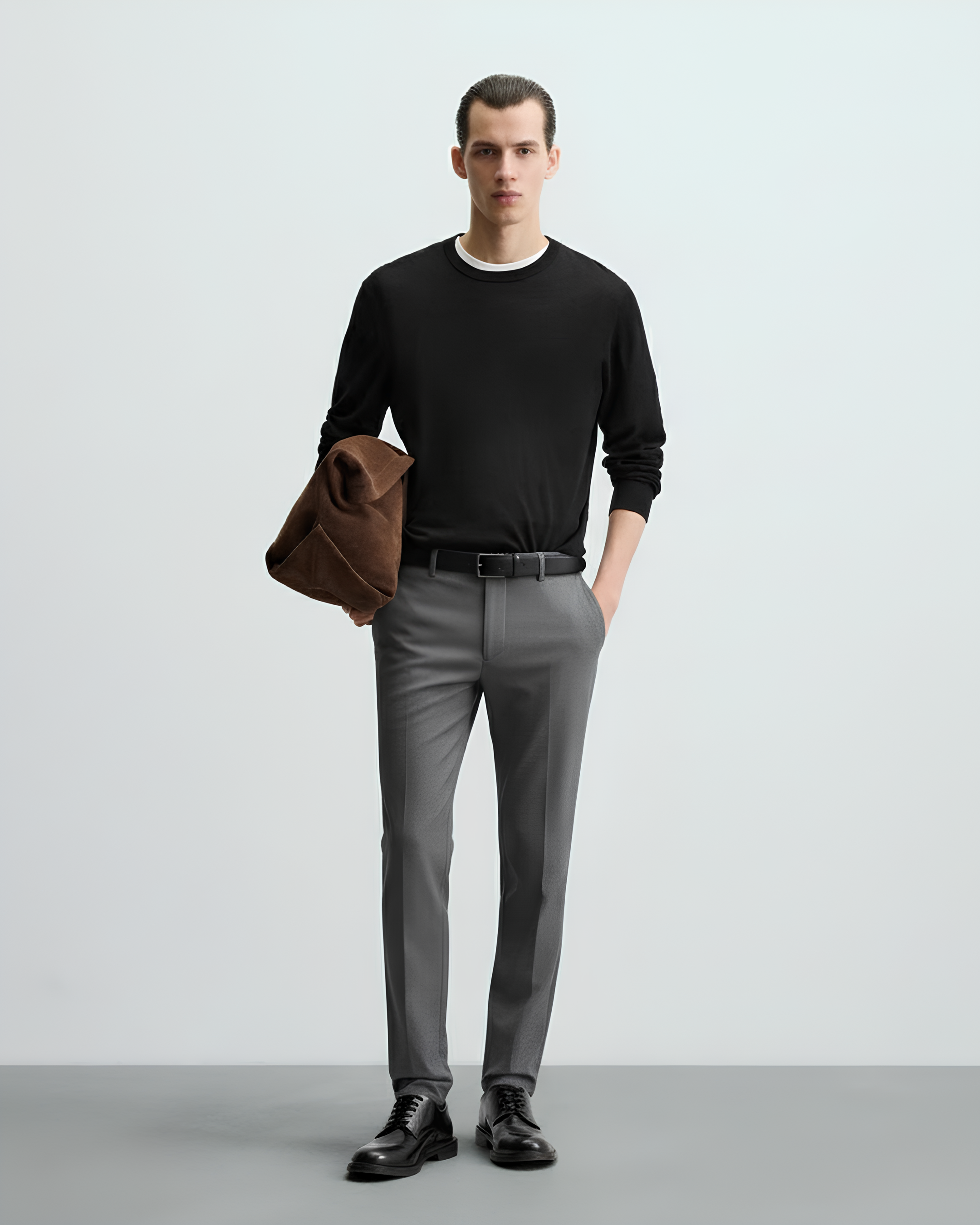 Straight Tailored Trousers
