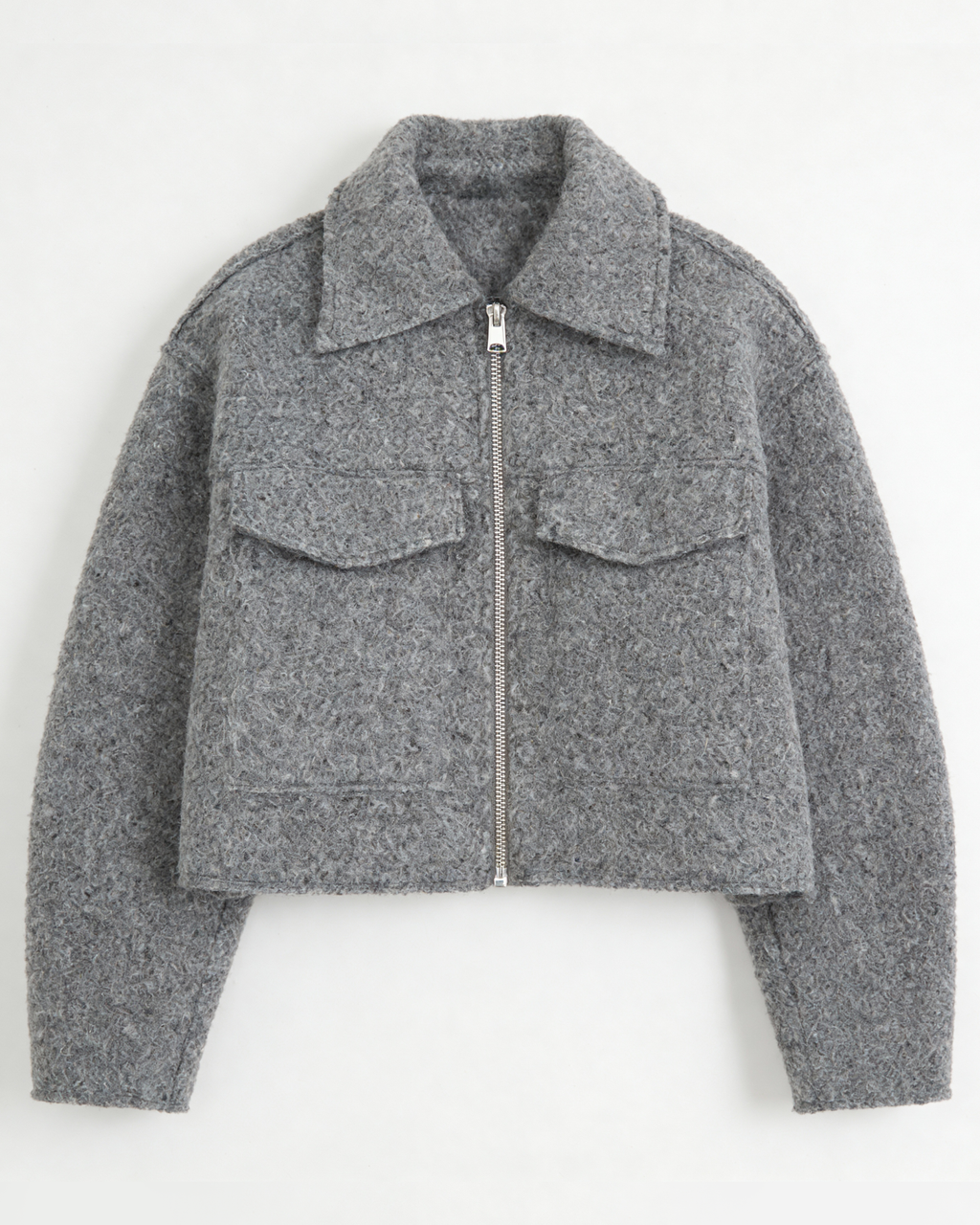 Jacket with front pockets