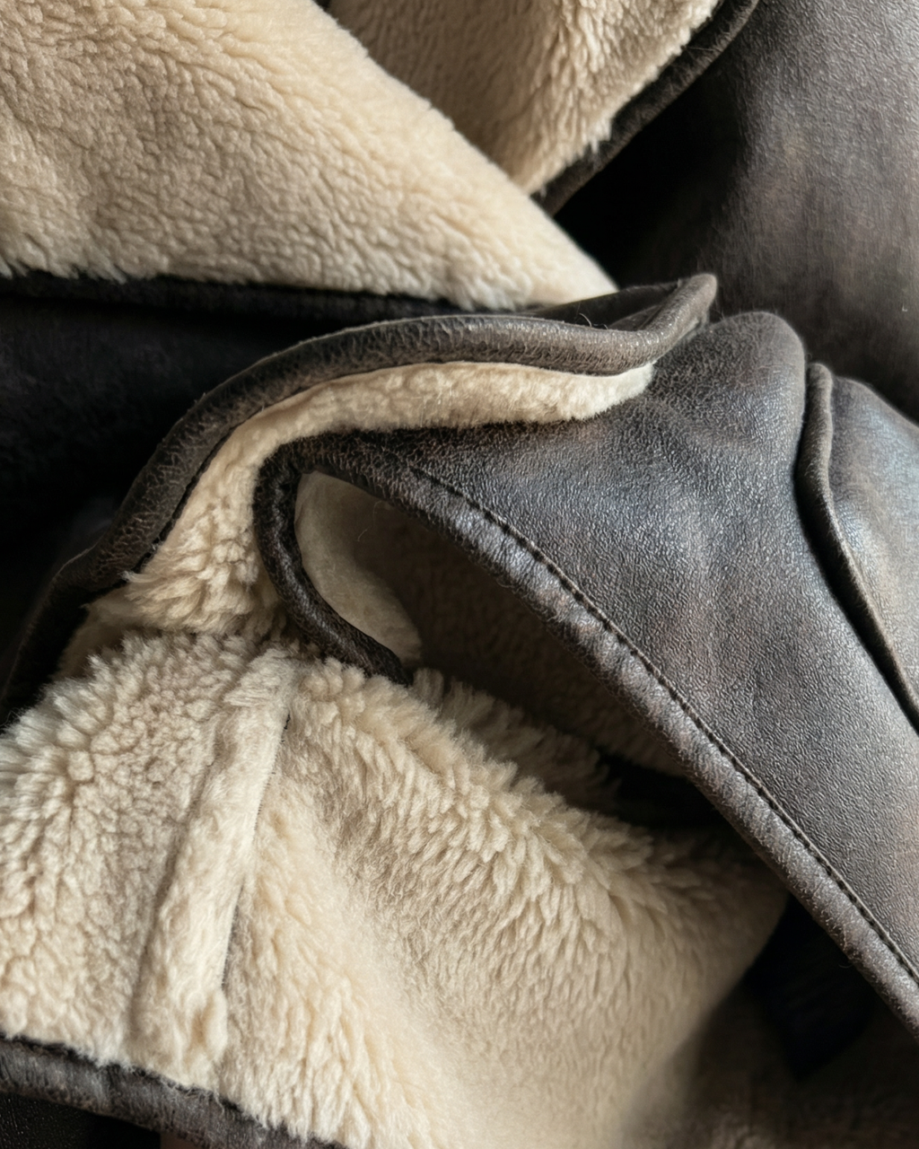 Oversized Double-Collar Jacket