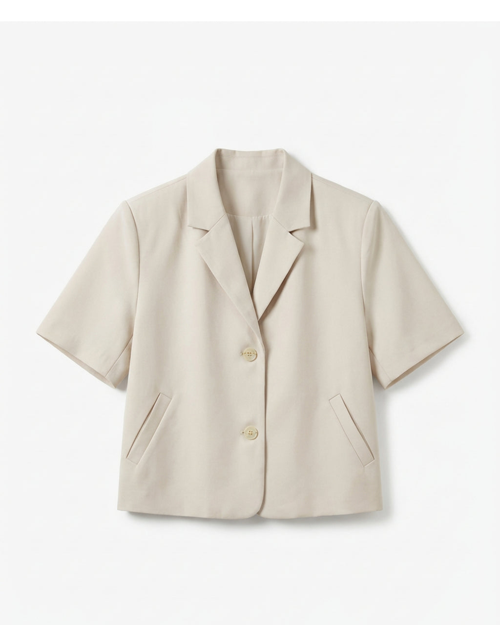 Short Sleeve Blazer Jacket