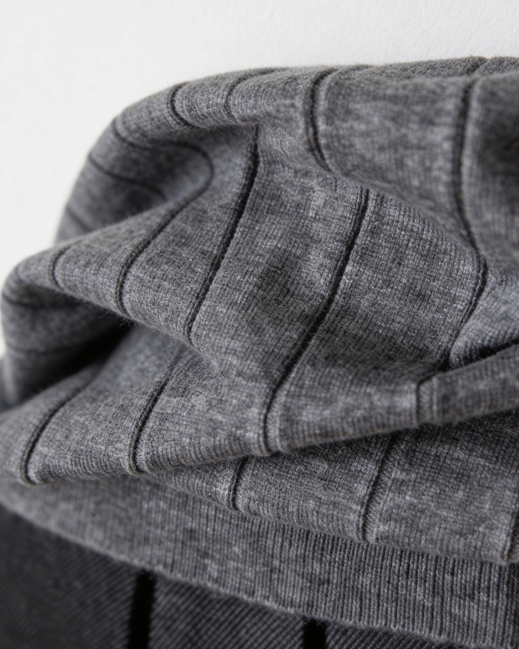 Slim Fit Wool Jumper with Collar